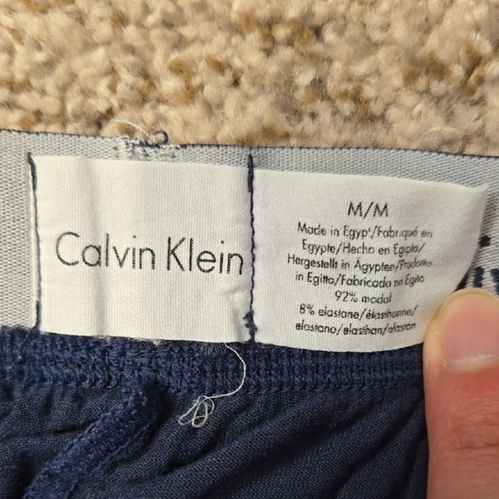 Calvin Klein Navy Lounge Pants - Picture 2 of 3